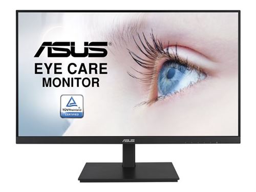 ASUS VA24DQSB - Écran LED - 23.8 - 1920 x 1080 Full HD (1080p) @ 75 Hz - IPS - 250 cd/m² - 1000:1 - 5 ms - HDMI, VGA, DisplayPort - haut-parleurs