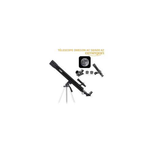 T&eacute;lescope AC 50/600 AZ + Monture azimutale + tr&eacute;pied alu + Occulaires 12,5mm / 20mm