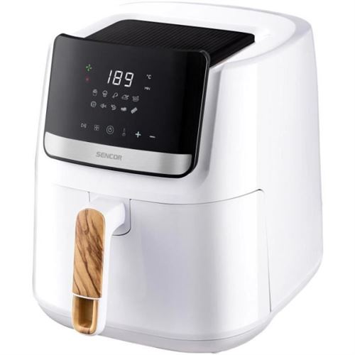 Non Communiqué Blanc Friteuse Electrique Airfryer Sencor Sfr 6551Wh 1600 W 6 5 L