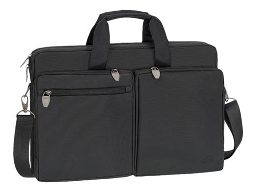 Riva Case Tiergarten 8550 - Draagtas voor notebook - 17.3 - zwart