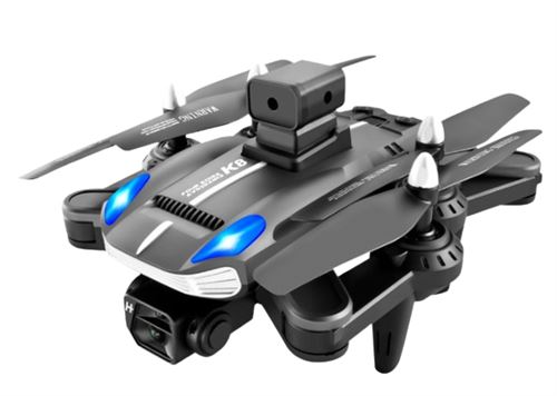 Drone SZSMART K8 Noir avec caméra laser 4K pour lévitement dobstacles Autonomie 15 min