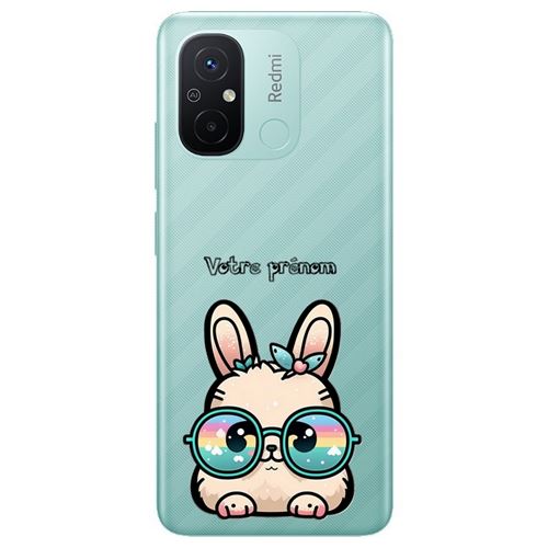 Coque Taperso pour Xiaomi Redmi 12C et 11A avec motif jungle et fleur hibiscus - Coque et étui