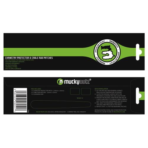 Muckynutz Cable rub patches only clear