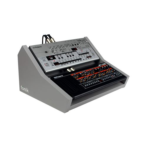 Fonik Audio Innovations support pour 2x Roland Boutique, gris