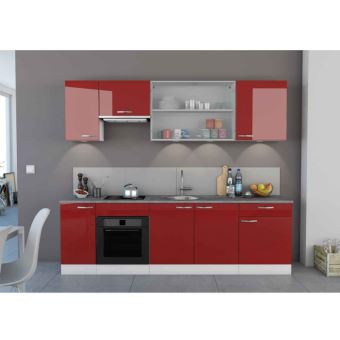 Meuble Bas Cuisine Cerise 1 Porte 1 Tiroir Achat Prix Fnac