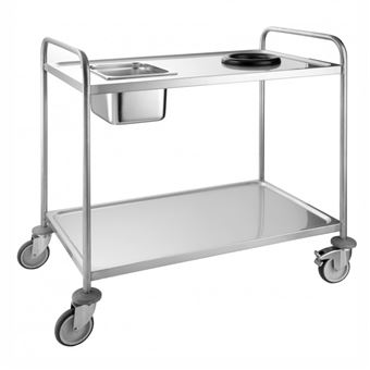 Chariot de Débarrassage en Inox L 1080 mm - Pujadas - Inox - 1