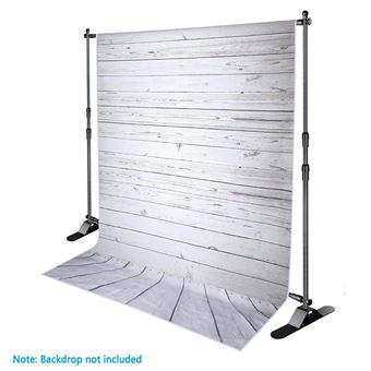 Alliage d/’Aluminium Neewer P/ôle de Support pour Toile de Fond de Tube T/él/éscopique et Base Robuste pour Toile de Fond Photographique et Support Exposition de Commerce
