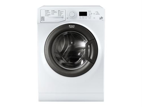 Hotpoint-Ariston Hotpoint Ariston Fmg 1043B Fr - Machine À Laver - Largeur : 59.5 Cm - Profondeur : 60.5 Cm - Hauteur : 85 Cm - Chargement Frontal - 71 Litres - 10 Kg - 1400 Tours/Min - Blanc