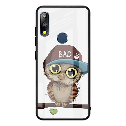 Coque en TPU hybride d'impression de motifs hibou mignon pour votre Asus Zenfone Max Pro (M2) ZB631KL