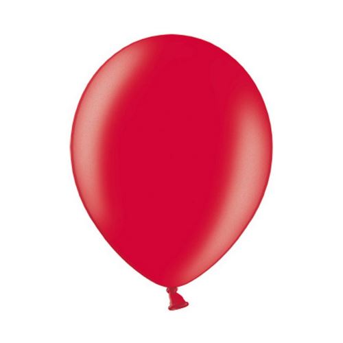 Belbal - Ballons de baudruche (13 cm) (lot de 100) (Taille unique) (Rouge métallique) - UTSG4298