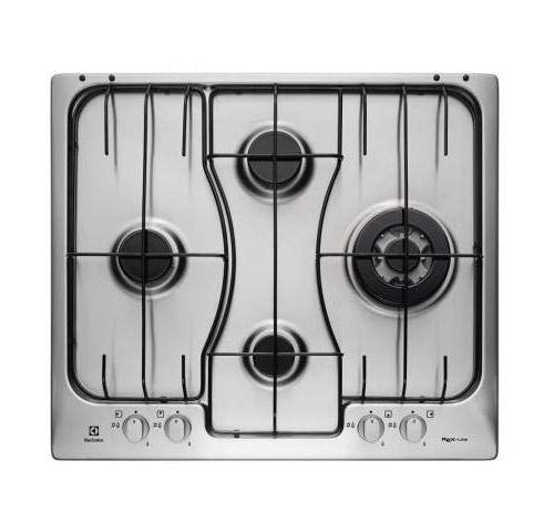 Electrolux Soft Rgg 6243 Lox - Table De Cuisson Au Gaz - 4 Plaques De Cuisson - Niche - Largeur : 56 Cm - Profondeur : 48 Cm - Acier Inoxydable