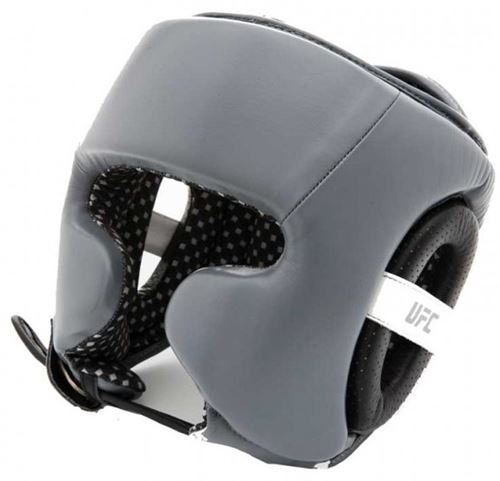 UFC protection Trainingde tête cuir gris taille S