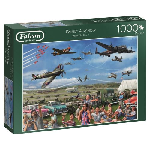 Jumbo Puzzle Falcon Family Airshow 1000 pièces