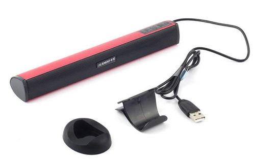 VSHOP® Haut Parleur Pour Ordinateur Portable- Enceinte PC Portable Stéréo  Barre Mini Enceinte USB Compatibles Windows & Apple