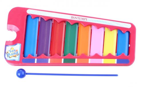 Bontempi xylophone junior 23,5 cm rouge