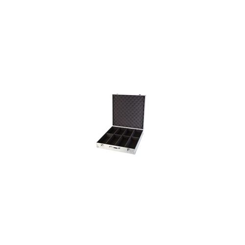Carrera Argent Mallette De Transport Pour Voitures De Slot Modèle Réduit 1/32 À 8 Compartiments - Image 1