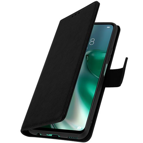 Avizar Étui pour Huawei P40 Lite 5G Housse Folio Intégrale Porte-carte Fonction Support Noir