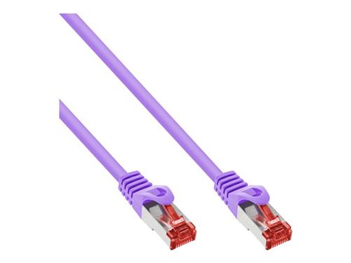 InLine cordon de raccordement - 2 m - violet