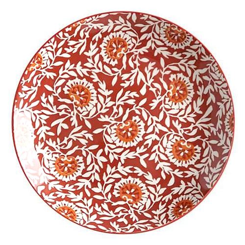 Bruno Evrard - Assiette plate en porcelaine 27cm - Lot de 4