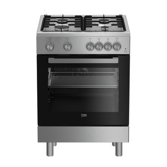 Cuisinière gaz BEKO FSG62110DXCDS