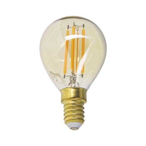 Xanlite Ampoule LED P45, culot E14, 3,8W cons. (30W eq.), lumière blanc chaud RFDV400PA