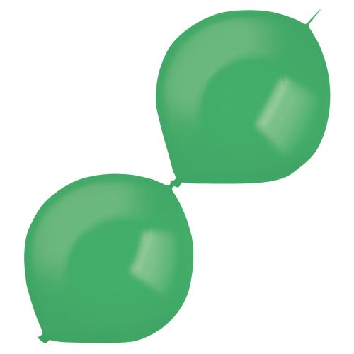 Amscan ballons pendulaires cristal clair 30 cm vert latex 50 pièces