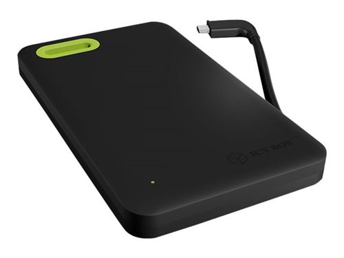 ICY BOX IB-277-C3 - Storage enclosure - 2.5 - SATA 6Gb/s - USB-C - zwart