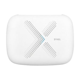 Zyxel Multy X WSQ50 - Système Wi-Fi (2 routeurs) - maillage - 1GbE - Wi-Fi 5 - Bluetooth - Tri-bande - 1