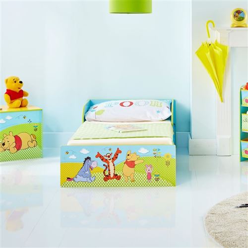Lit Enfant Bois Et Metal Winnie L Ourson Disney Chambres Enfant Completes Achat Prix Fnac