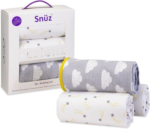 Snuz Designz Kit de Literie (3 Pieces) - Cloud Nine