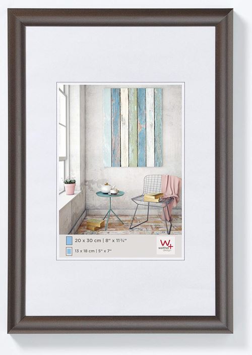 Walther Trendstyle Cadre En Plastique, Acier, 40 X 50 Cm
