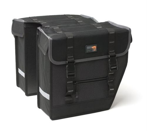 New Looxs sac double supérieure 27L noir / gris