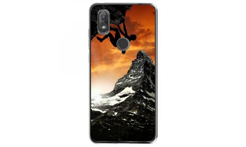 Coque souple pour Wiko View 2 avec impression Motifs escalade 1