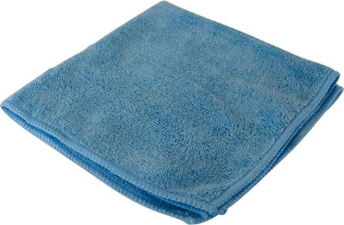Protecton tissu microfibre 40 x 40 cm microfibre bleue