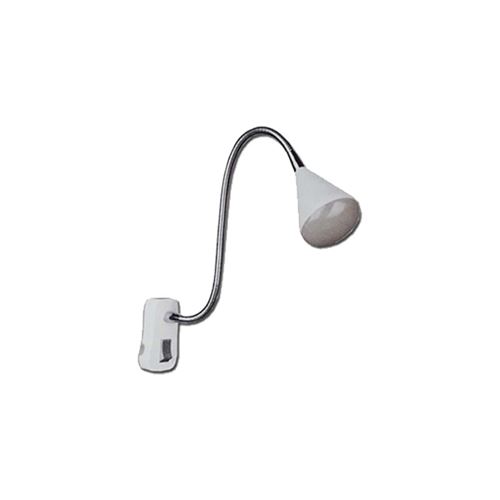 4W modèle de broche LED col de cygne « athènes » blanc 220-240 cou flexible EDM