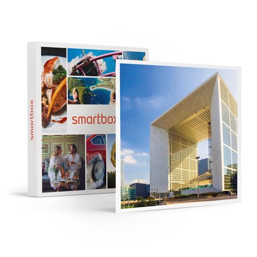 SMARTBOX - Coffret Cadeau Visite guidée et privée pour 2 de la Grande Arche de La Défense avec vue depuis le toit-Sport & Aventure