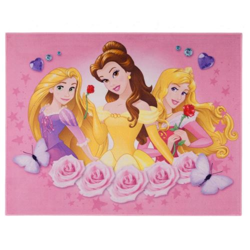 Tapis enfant Princesse 125 x 95 cm Disney 03 Haute qualite - guizmax