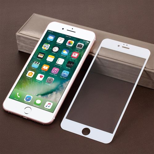 Coque en TPU solide défense 0.26mm soie imprimer pleine blanc pour votre Apple iPhone 6s Plus/6 Plus