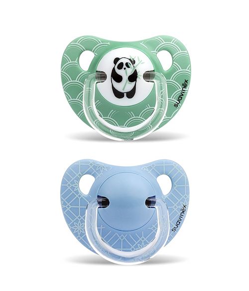 Suavinex 303882 Sucette Physio Panda/Fleurs 2 Pièces