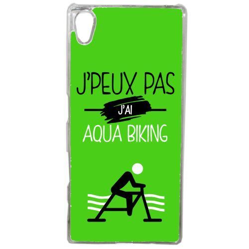 Coque j peux pas j ai aqua biking 4 compatible sony xperia z4 transparent