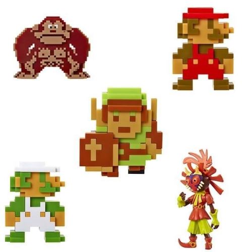 Nintendo - mini figurines 6cm modele aléatoire jakks pacific mfgnin025