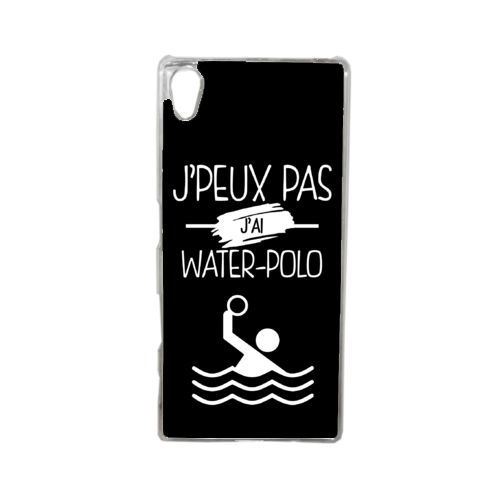 Coque j peux pas j ai water polo 2 compatible sony xperia z5 transparent