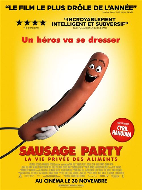 Saussage Party - AFFICHE CINEMA ORIGINALE