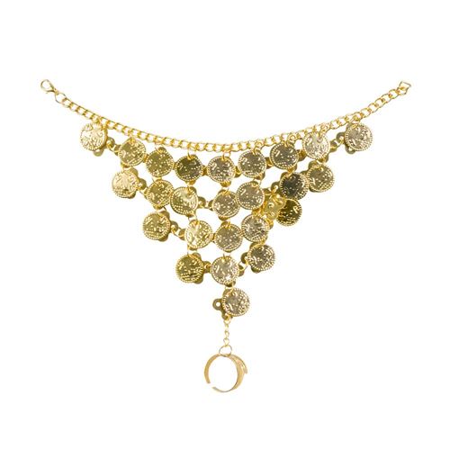 Adulte Belly Dancer OrHet Chain et Ring Accessoire D&eacute;guisement