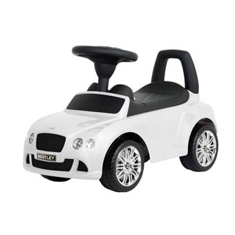 Bentley Porteur Voiture Bebe Enfant Des 24 Mois Volant Blanc Voiture Achat Prix Fnac