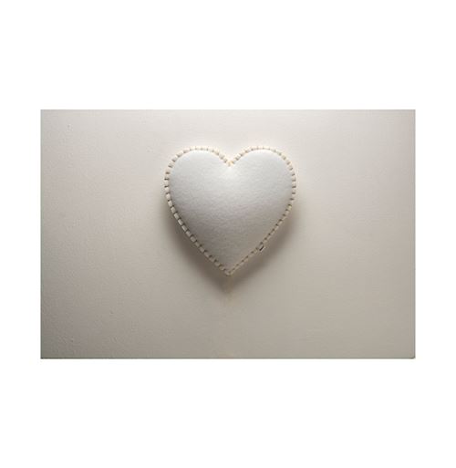 Applique coeur - Jaune