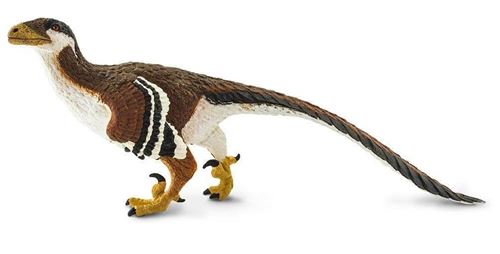 Safari figure Deinonychus junior 22 x 4,5 x 9 cm marron