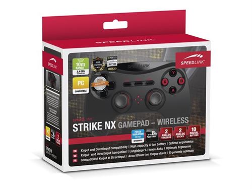 SPEEDLINK Strike NX SL-650100-BK - Gamepad - sans fil