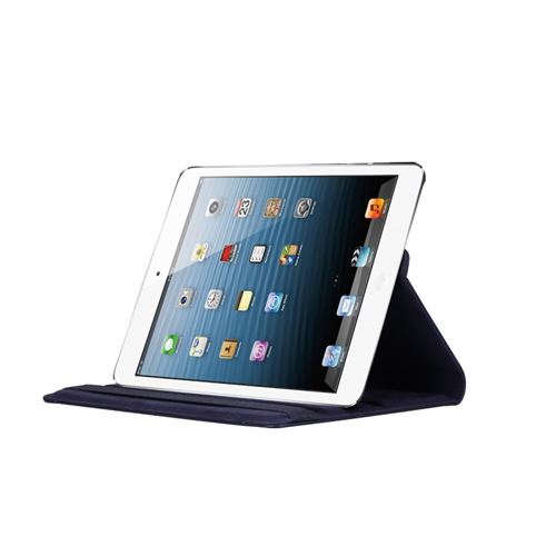 Etui Rotatif Similicuire Platyne Pour Ipad Air 2 Noir - IP 26