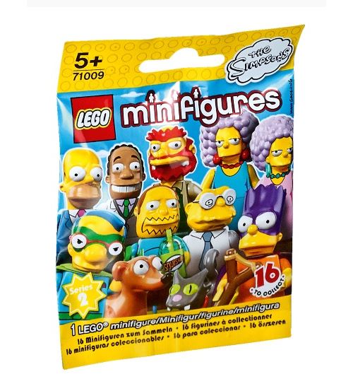 Lego - 71009 - les simpsons série 2 - 1 minifigurine - modèle aléatoire